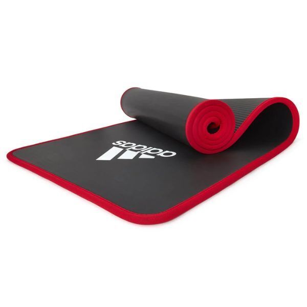 Adidas 10mm Training Exercise Mat - Red - McGrocer