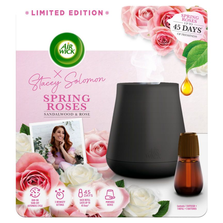 Air Wick Spring Roses Essential Mist Gadget - McGrocer