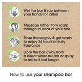 Alberto Balsam Juicy Green Apple Shampoo Bar   75g - McGrocer