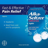Alka Seltzer Original Pain Relief Effervescent Tablets   20 per pack - McGrocer