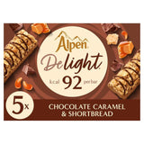 Alpen Delight Cereal Bars Chocolate Caramel & Shortbread   5 per pack - McGrocer