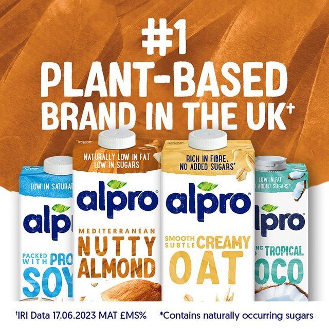Alpro Almond Long Life Drink   1L - McGrocer