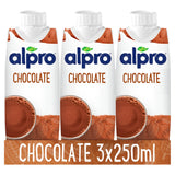 Alpro Soya Chocolate Long Life Drink 3x250ml - McGrocer