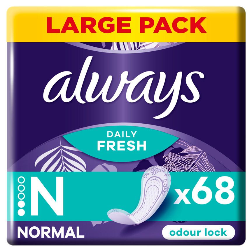 Always Dailies Normal Fresh & Protect  Panty Liners - McGrocer