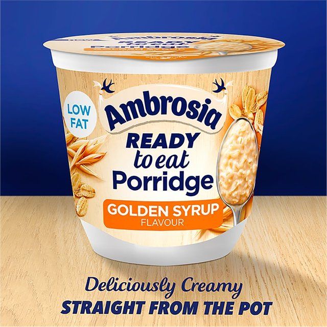 Ambrosia Ready to Eat Porridge Golden Syrup   210g - McGrocer