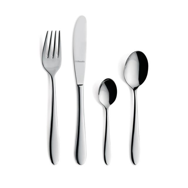 Amefa Modern  Stainless Steel  Cutlery Set   16 per pack - McGrocer
