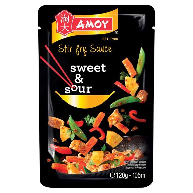 Amoy Tangy Sweet & Sour Stir Fry Sauce   120g - McGrocer