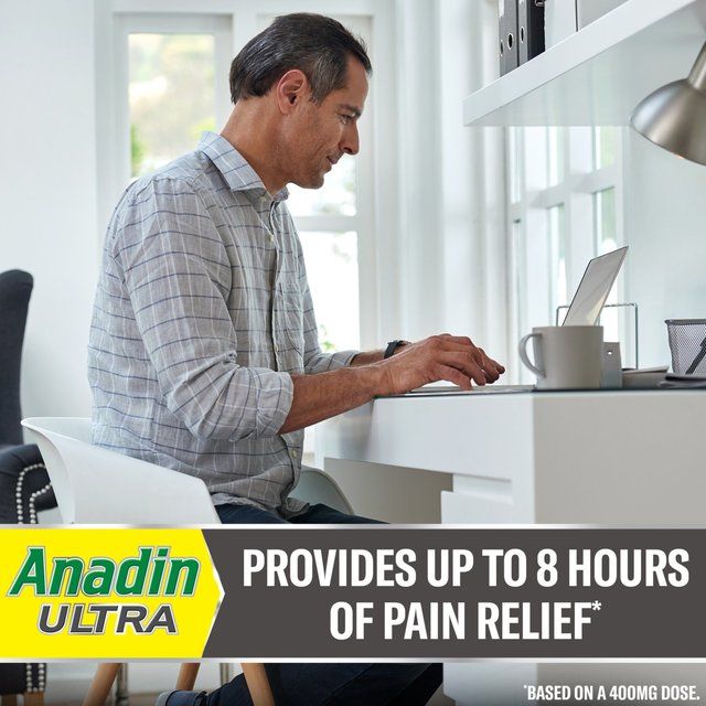 Anadin Ultra Ibuprofen Fast Acting Pain Relief Liquid Capsules   16 per pack - McGrocer