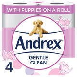 Andrex Gentle Clean Toilet Tissue 4 rolls - McGrocer