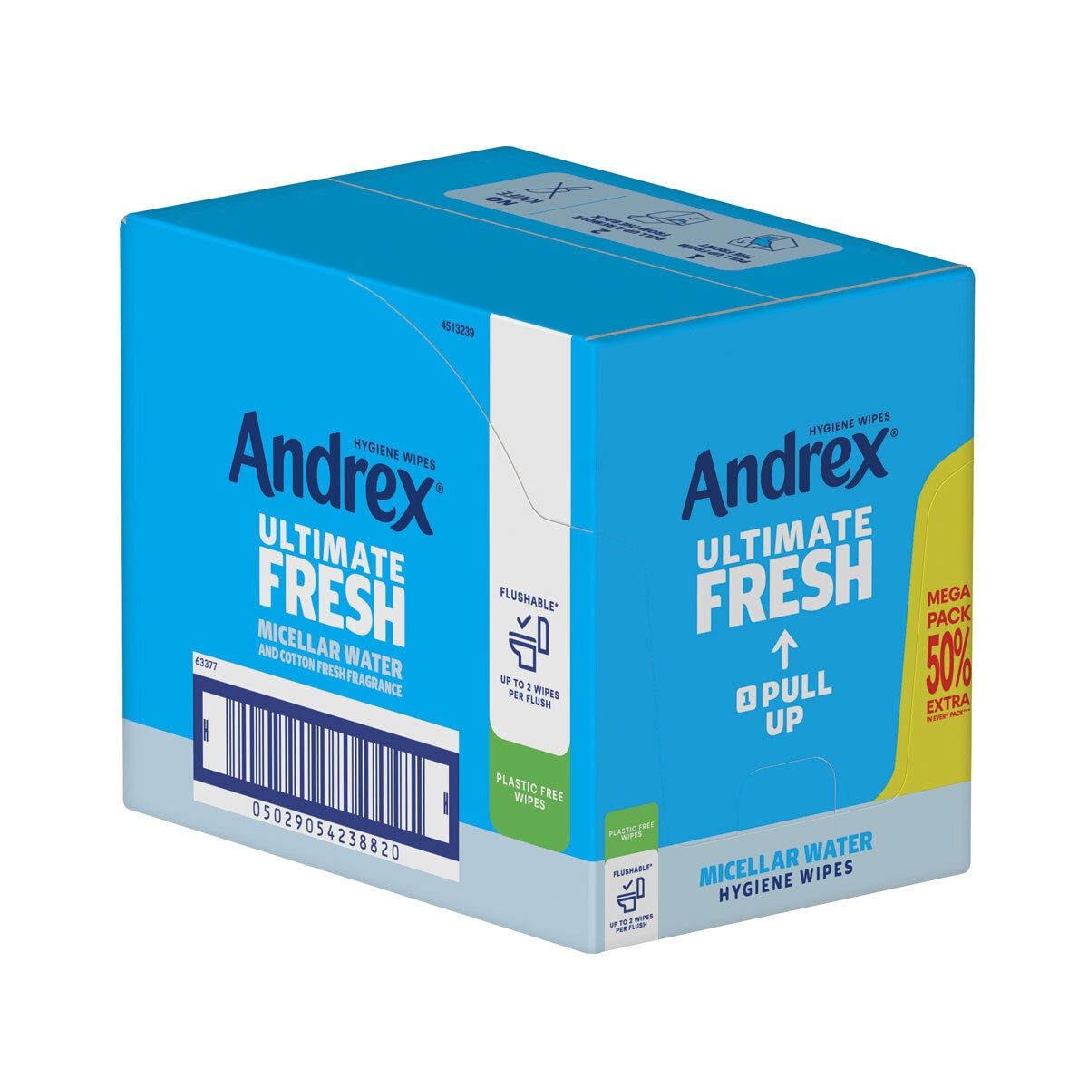 Andrex Ultimate Fresh Washlets, 10 x 56 Wipes - McGrocer