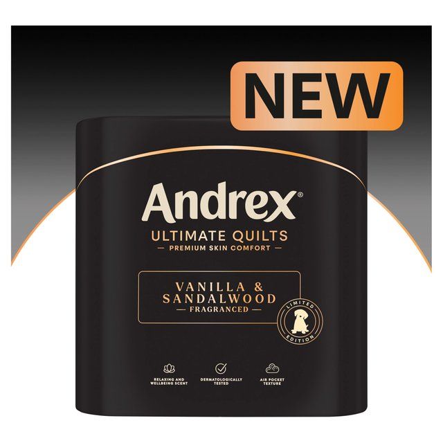 Andrex Ultimate Quilts - Vanilla + Sandalwood   9 per pack - McGrocer