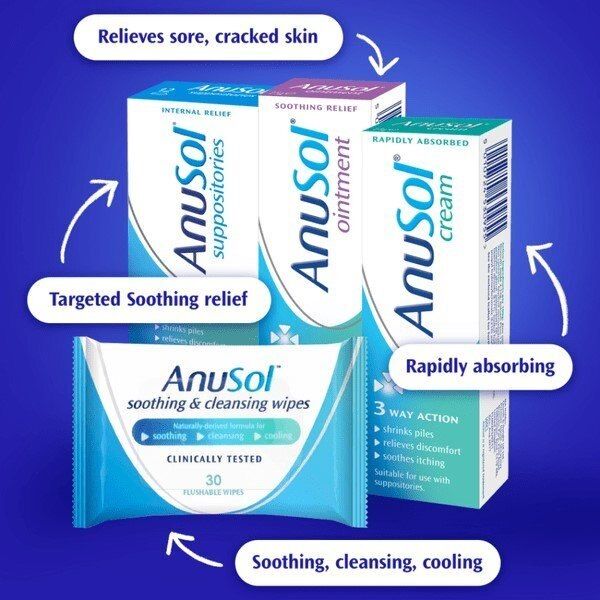 Anusol Piles and Haemorrhoid Soothing Relief Ointment 15mg - McGrocer