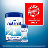Aptamil Advanced 2 Follow On Formula Baby Milk Liquid 6-12 Months    200ml - McGrocer