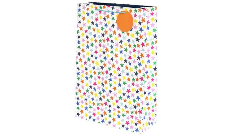 Argos Home Bright Stars Giant Gift Bag - McGrocer
