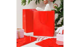 Argos Home Large Red Christmas Gift Bags -  12 Pack - McGrocer