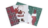 Argos Home Large Santa Bottle Christmas Gift Bags - 3 Pack - McGrocer
