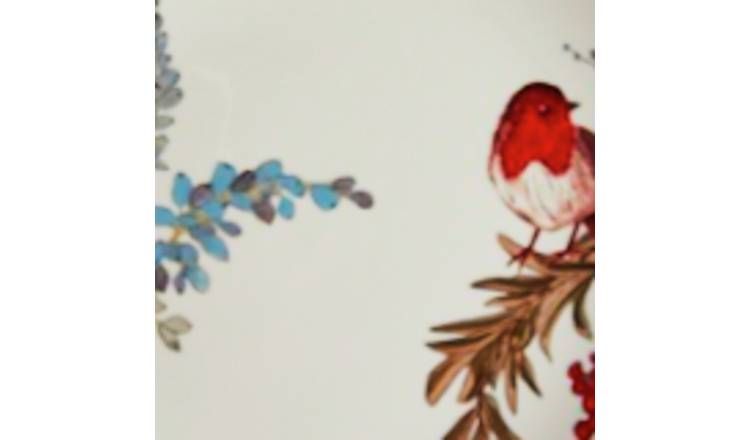 Argos Home Robin 12 Piece Stoneware Dinner Set - McGrocer