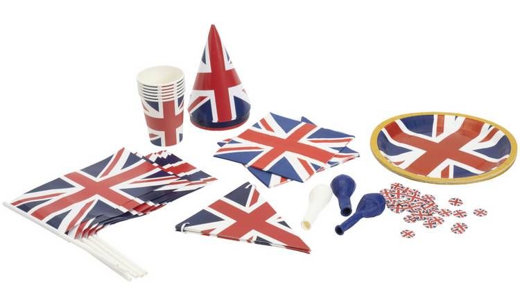 Argos Home Union Jack Party in a Box - McGrocer