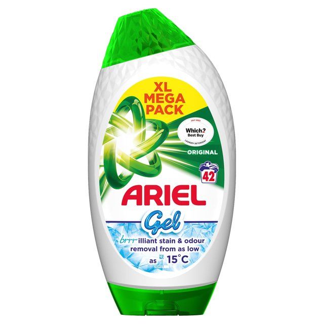 Ariel Original Washing Liquid Gel Bio 42 Washes   1386ml - McGrocer