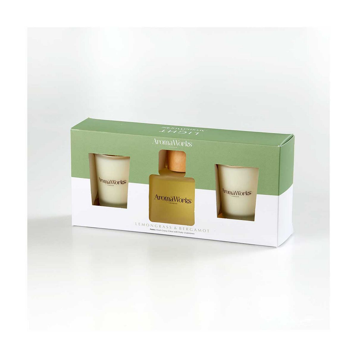 Aroma Works Lemongrass & Bergamot Gift Set - McGrocer