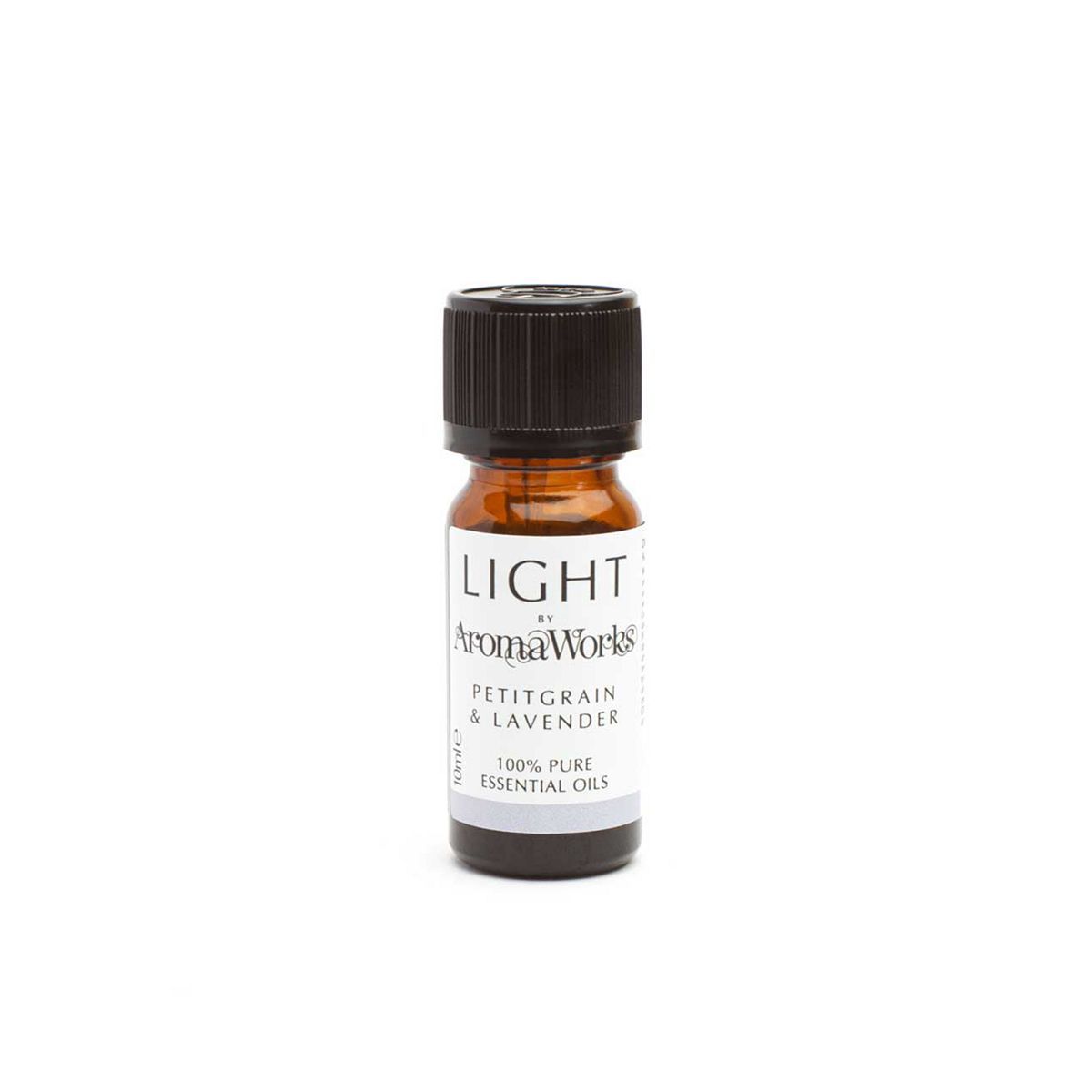 AromaWorks London Light Range - Petitgrain and Lavender 10ml Essential Oil - McGrocer
