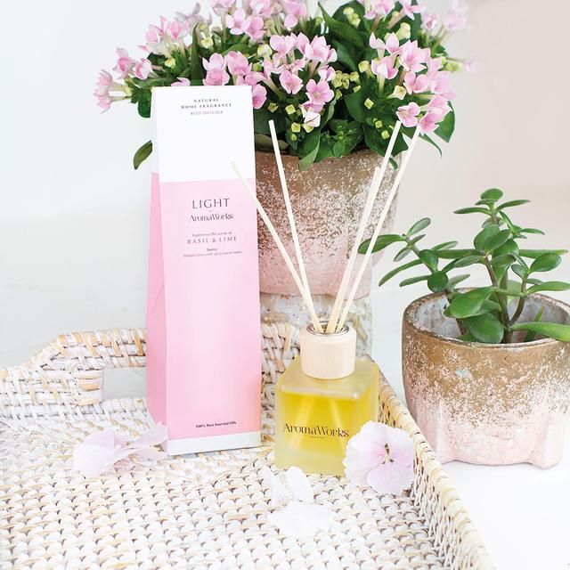 AromaWorks Reed Diffuser Basil & Lime   100ml - McGrocer