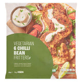 ASDA 6 Vegetarian Chilli Bean Fritters 282g - McGrocer