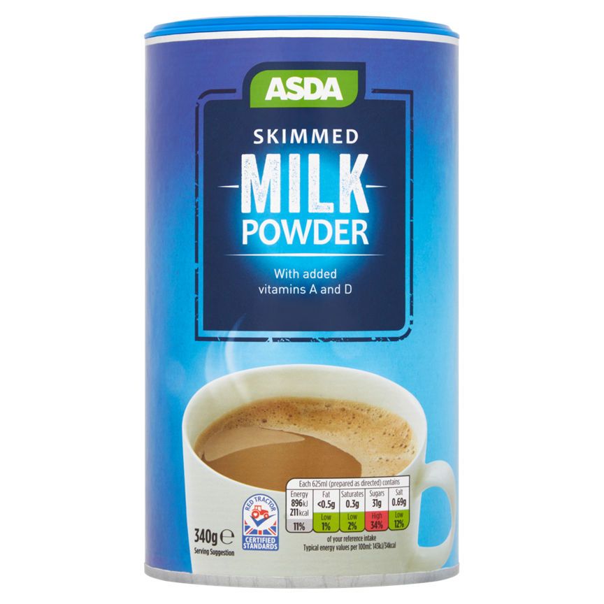 ASDA Dried Skimmed Milk Powder - McGrocer