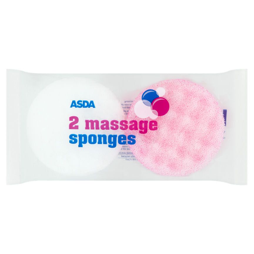ASDA Essentials Massage Sponges - McGrocer