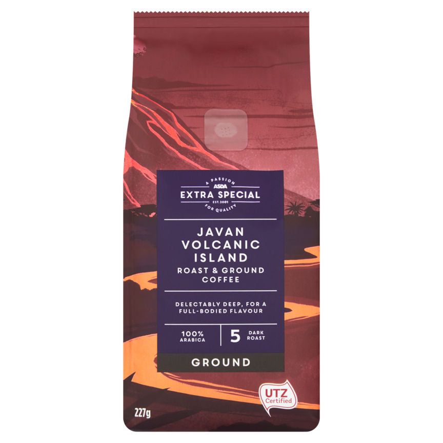 ASDA Extra Special Javan Volcanic Island Ground Coffee - McGrocer