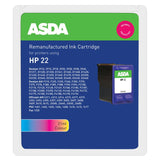 ASDA HP No22 Colour Ink Cartridge - McGrocer