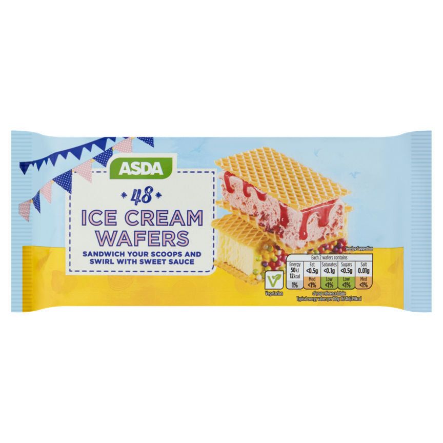 ASDA Ice Cream Wafers - McGrocer