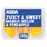 ASDA Mango Melon & Pineapple Mini Platter - McGrocer