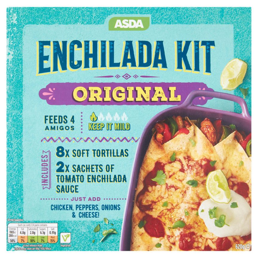 ASDA Mexican Enchilada Kit - McGrocer