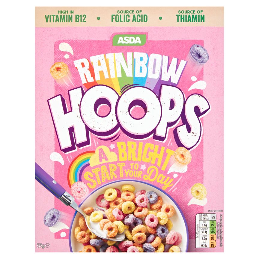 ASDA Rainbow Hoops - McGrocer