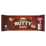 ASDA Snack Size Chocolate Nutty Bars 6 Pack - McGrocer
