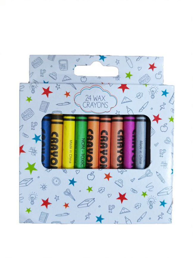 ASDA Wax Crayons - 24 Pack - McGrocer
