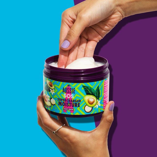 Aussie SOS Moisture Vegan Hair Mask   450ml - McGrocer