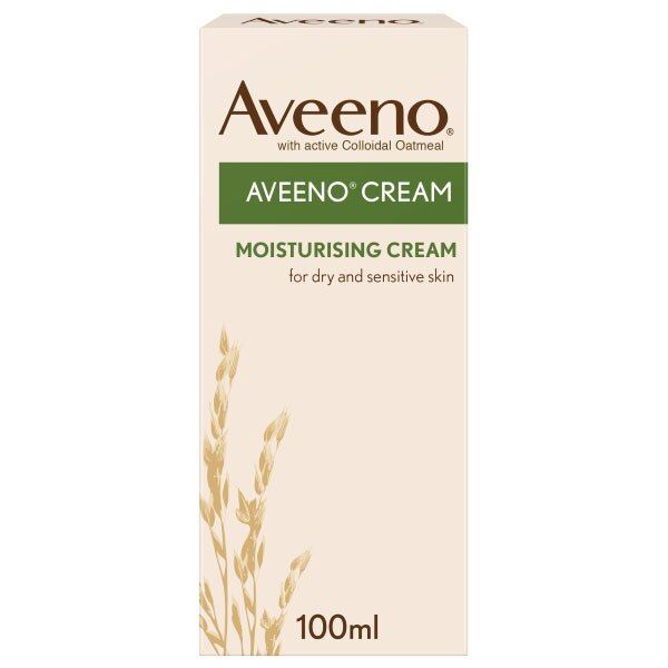 Aveeno Cream Dry & Sensitive Skin Moisturiser 100ml - McGrocer