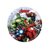 Avengers 23cm Paper Party Plates   8 per pack - McGrocer