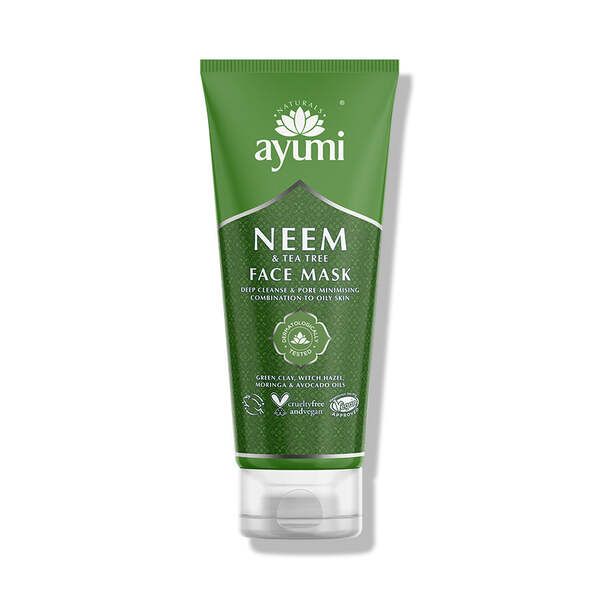 Ayumi Naturals Neem & Tea Tree Face Mask 100ml - McGrocer
