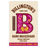 Billington's Dark Muscovado Sugar 500g - McGrocer
