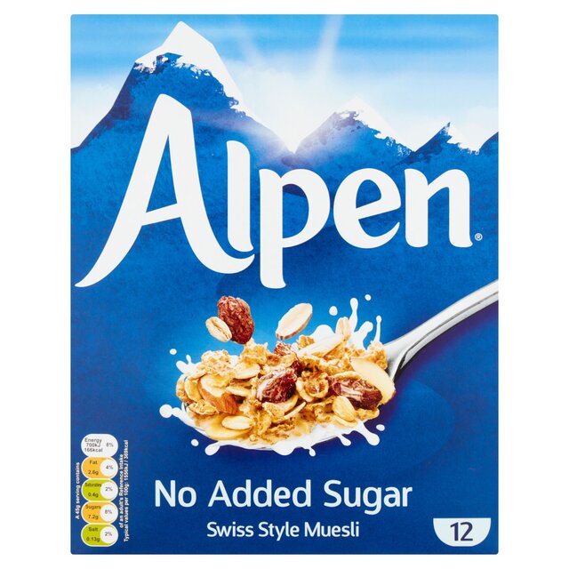 Alpen Muesli No Added Sugar   550g - McGrocer