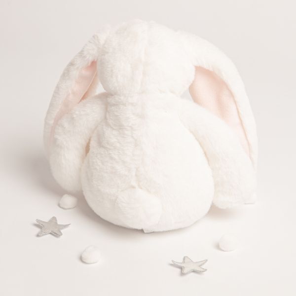 Babbico Gift Boxed Blossom The Bunny White & Pink Soft Toy - McGrocer