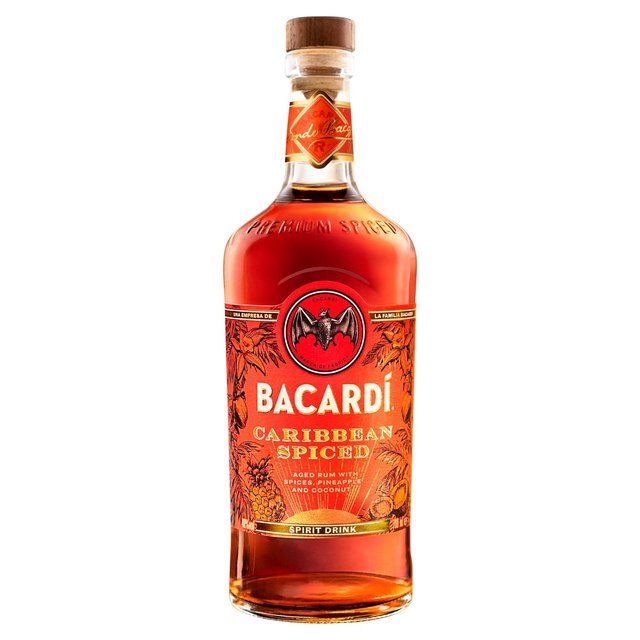 Bacardi Caribbean Spiced Premium Rum   70cl - McGrocer
