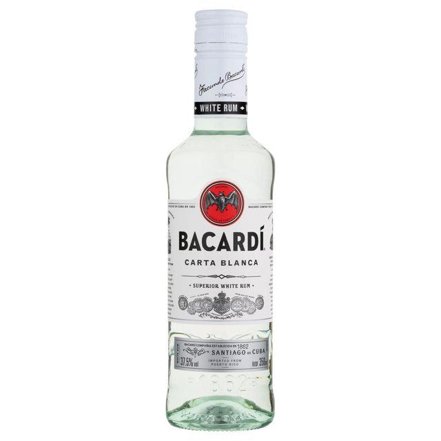 Bacardi Carta Blanca Superior White Rum   35cl - McGrocer