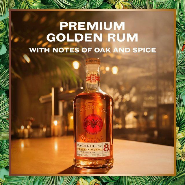 Bacardi Reserva 8 Year Old Premium Aged Rum   70cl - McGrocer