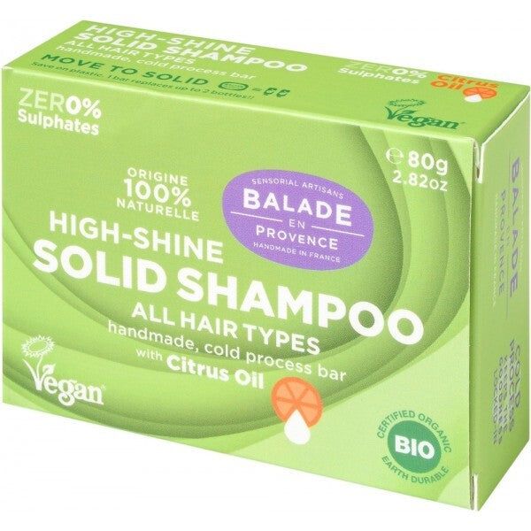 Balade en Provence High Shine Solid Shampoo Bar 80g - McGrocer