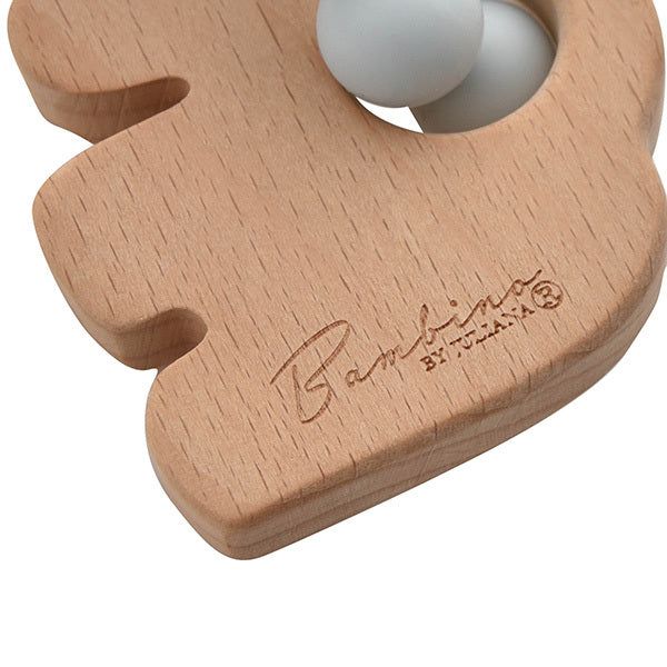 Bambino Elephant Teething Toy Blue - McGrocer