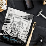 BARBER PRO Charcoal Face Mask Foaming & Cleansing   30g - McGrocer